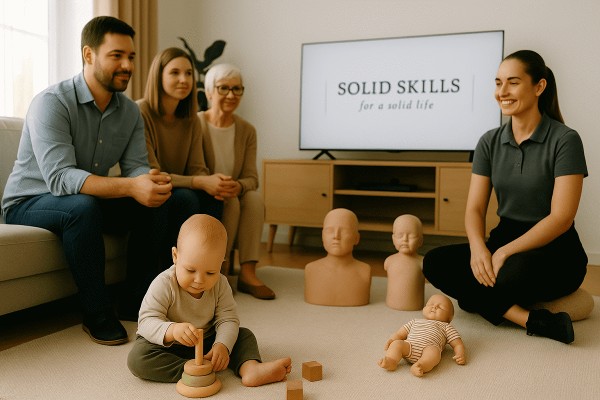 Εκπαίδευση Πρώτων Βοηθειών στο σπίτι με την οικογένεια – Solid Skills